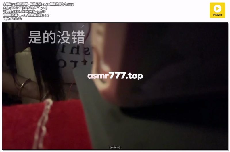 12是的没错-ASMR 姐姐的乖宝宝-ASMR资源阁