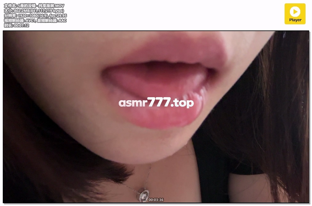 5是的没错–纯享版屏-ASMR资源阁