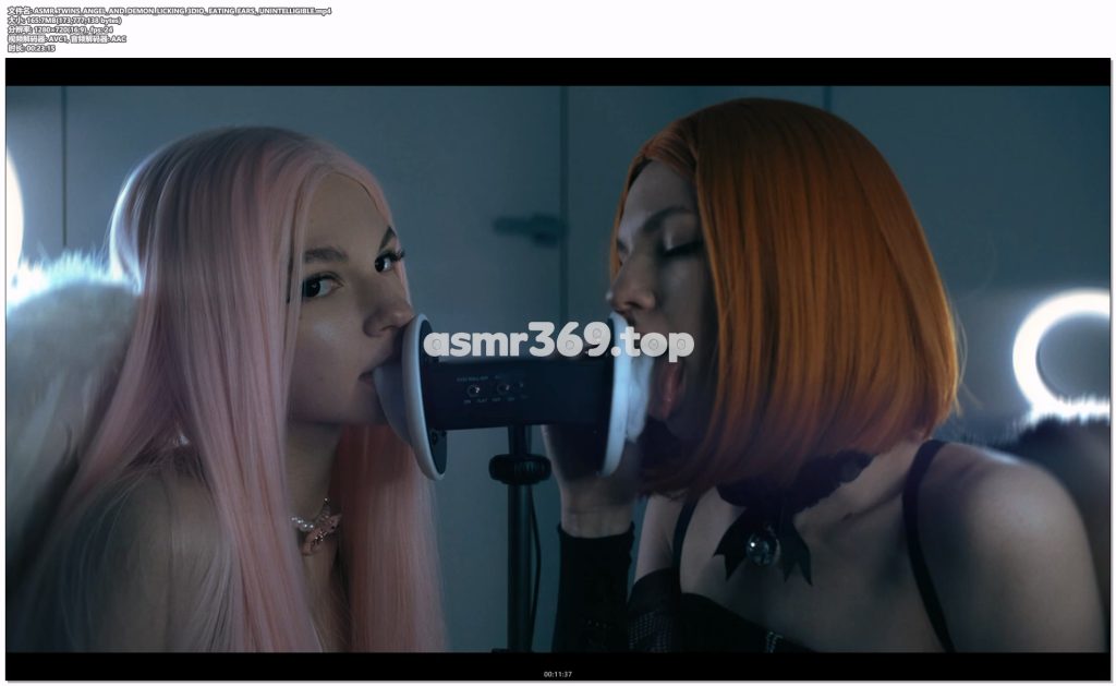 ASMR_TWINS_ANGEL_AND_DEMON_LICKING_3DIO,_EATING_EARS,_UNINTELLIGIBLE.mp4-ASMR资源阁