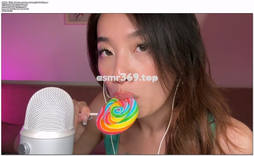 【Lin】ASMR Crazy Lollipop Eating [139636563].mp4-ASMR资源阁