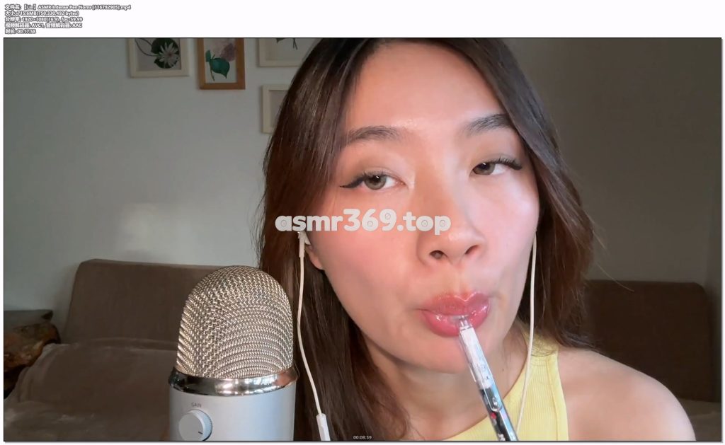 【Lin】ASMR Intense Pen Noms [116792905].mp4-ASMR资源阁