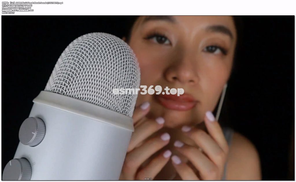 【Lin】ASMR Mic Licking & Mouth Sounds [135278075].mp4-ASMR资源阁