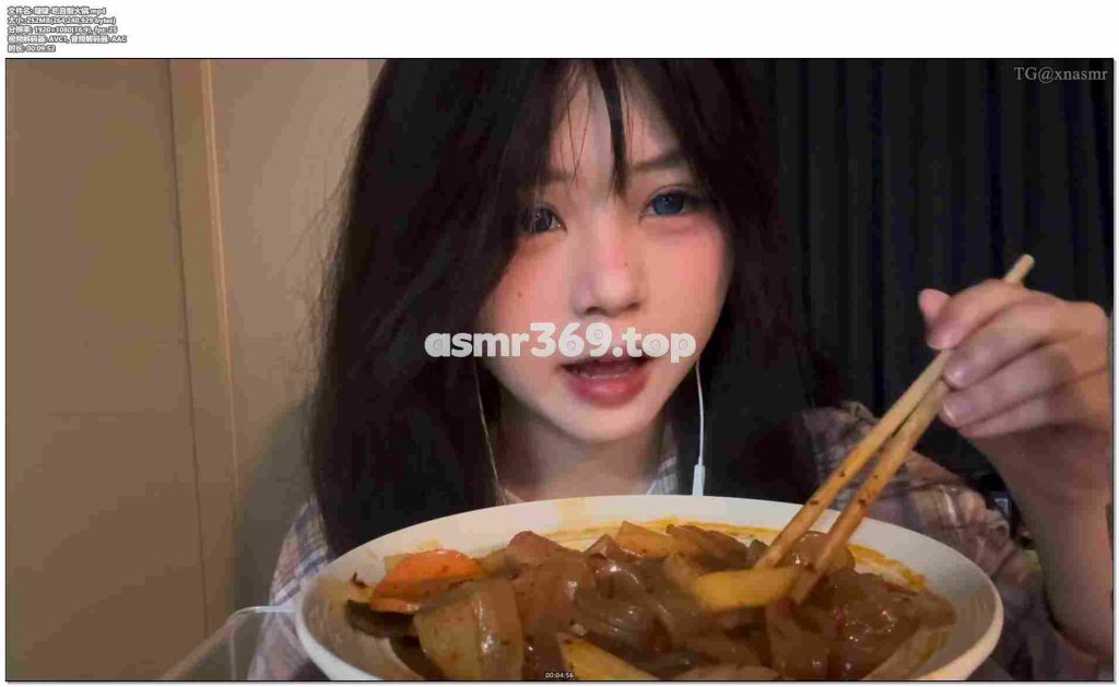 啵啵-吃自制火锅-ASMR资源阁