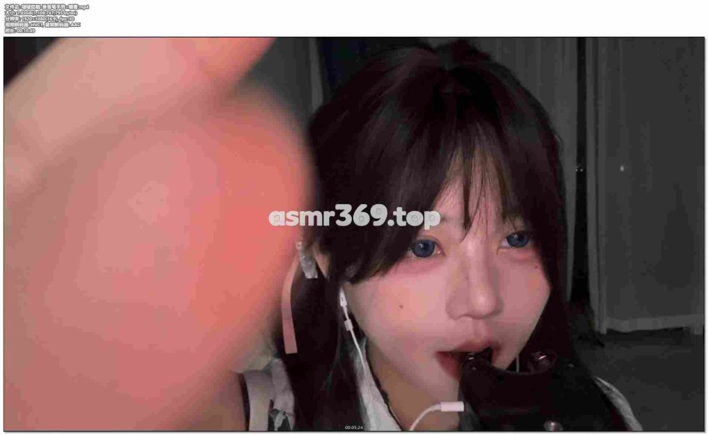 啵啵助眠-录音笔手势+嚼麦-ASMR资源阁