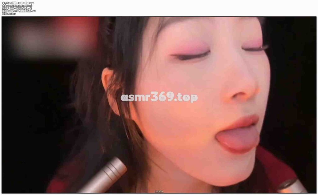 舌绕管麦 舔屏口腔音.mp4-ASMR资源阁